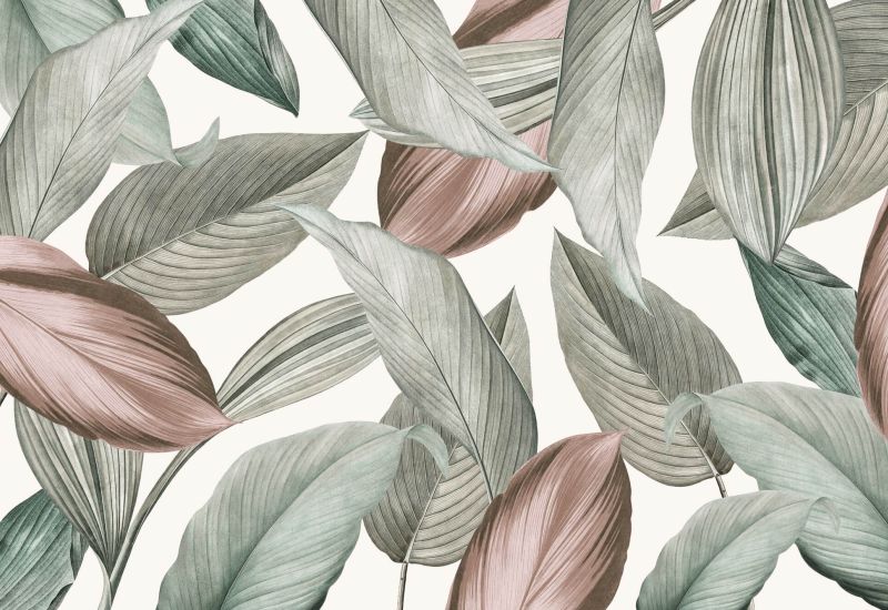 Gemusterte Papiertapete